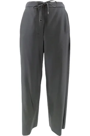 Max Mara Bukser, Dame, Sort, 2XS, Uld, Sweatpants
