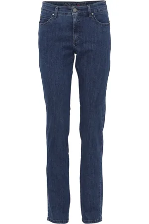C.ro Jeans, Dame, Blå, S, Denim, Slim-fit jeans