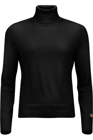 BUSNEL Strik, Dame, Sort, L, Uld, Alice Rollerneck Sweater