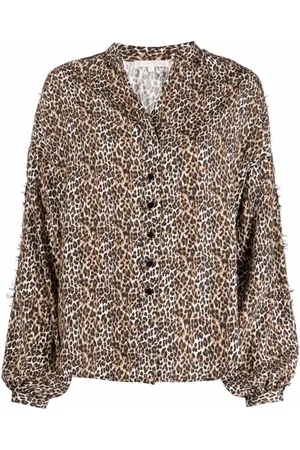 Gold Hawk Bluser & Skjorter, Dame, Brun, M, Uld, Sweater