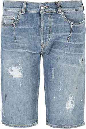 Les Hommes Shorts, Herre, Blå, W29, Denim, Shorts