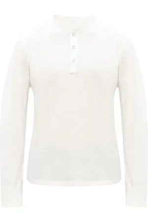 RAG&BONE Top, Herre, Hvid, 2XL, Bomuld, Long Sleeve T-Shirt