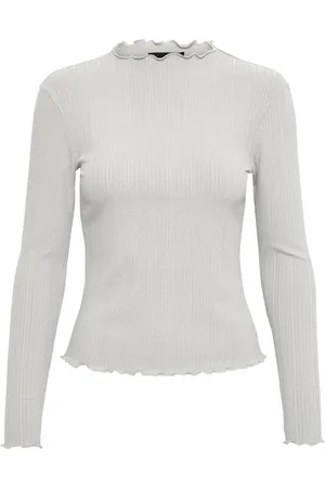 Karen by Simonsen Top, Dame, Grå, S, Uld, Candacekb T-shirt