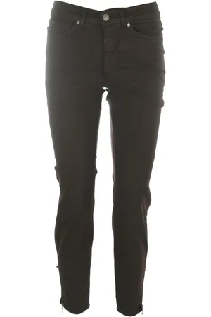 C.ro Jeans, Dame, Brun, 3XL, Bomuld, Magic Fit Bukser