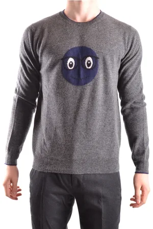 ALTEA Strik, Herre, Grå, 2XL, Sweater