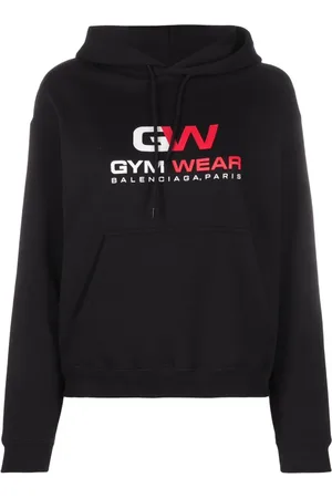 Balenciaga Sweathshirts & Hoodies, Dame, Sort, L, Uld, TOP