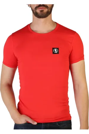 Bikkembergs Top, Herre, Rød, S, Bomuld, T-shirt