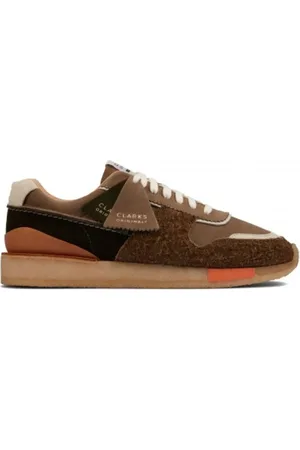 Clarks Sko, Herre, Brun, 43 EU, sneakers
