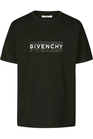 Givenchy Top, Herre, Sort, XS, Bomuld, Logo T-Shirt