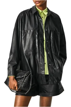 Pepe Jeans Bluser & Skjorter, Dame, Sort, M, Overcama Carla