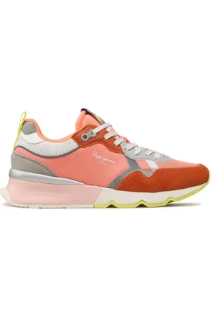 Pepe Jeans Sko, Dame, Rød, 38 EU, Uld, sneakers