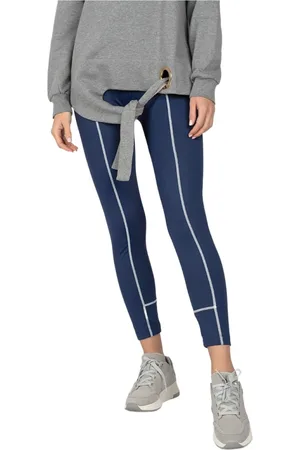 Trussardi Bukser, Dame, Blå, S, Uld, Leggings