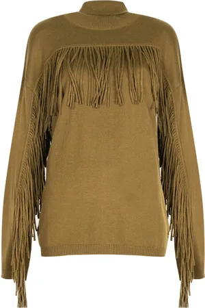 Trussardi Strik, Dame, Grøn, M, Uld, Sweater