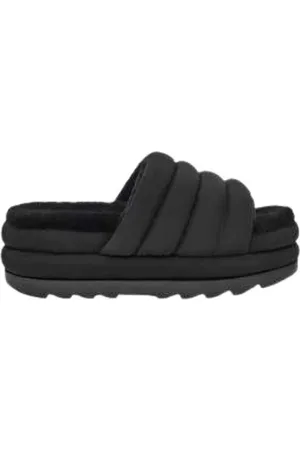 UGG Sko, Dame, Sort, 41 EU, Tyl, Maxi Sliders