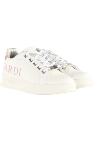 Trussardi Sko, Dame, Hvid, 41 EU, Uld, Sneakers