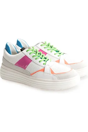 Geox Sko, Dame, Hvid, 38 EU, Læder, Sneakers Phaolae