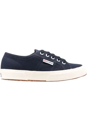 Superga Sko, Dame, Blå, 37 EU, Bomuld, Sneakers