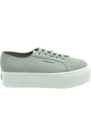 Superga Sko, Dame, Grå, 35 EU, Uld, Sneakers