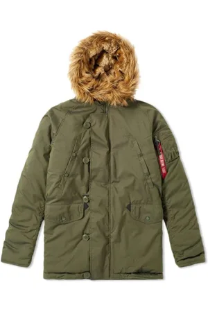 Alpha Industries Jakke, Herre, Grøn, M, Uld, Explorer -jakke