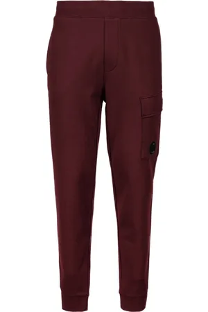 C.P. Company Bukser, Herre, Rød, XS, Bomuld, Sweatpants