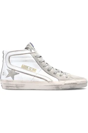 Golden Goose Sko, Dame, Hvid, 36 EU, Uld, Slide sneakers