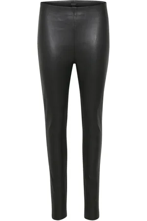 Soaked in Luxury Bukser, Dame, Sort, XS, Polyester, Leggings