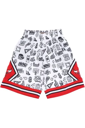 Mitchell & Ness Sport, Herre, Hvid, XL, Basketball Jersey Shorts