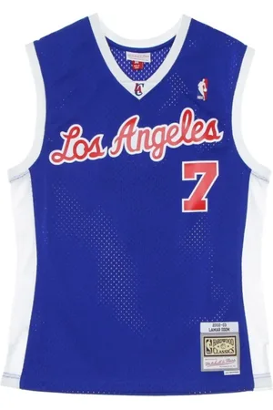 Mitchell & Ness Sport, Herre, Blå, S, Basketball Jersey Man NBA Swingman Jersey Hardwood Classics No 7 Lamar Odom 2002-03 Loscli