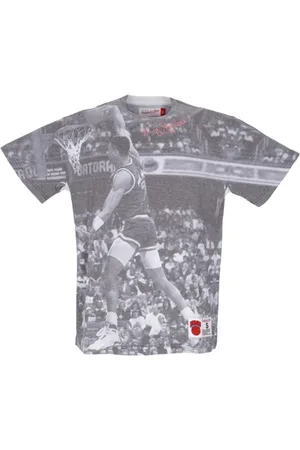 Mitchell & Ness Top, Herre, Grå, M, T-shirts