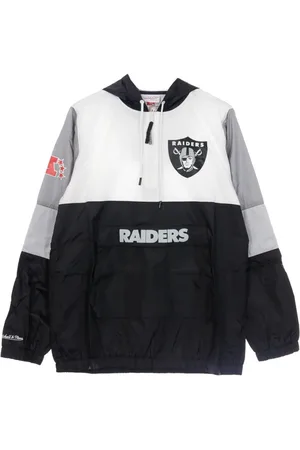 Mitchell & Ness Sport, Herre, Hvid, XL, Uld, NFL Surprise Win Windbreaker Oakrai -Win Win Wind Jacket