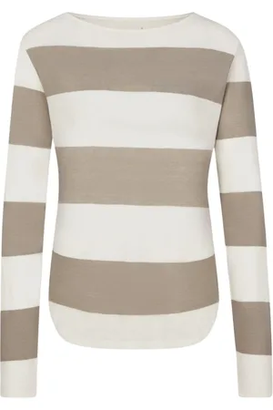 Juvia Strik, Dame, , S, T -shirt 820 16 009 Stripes
