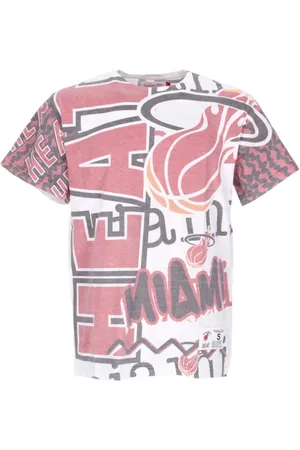 Mitchell & Ness Top, Herre, Hvid, S, T-shirt