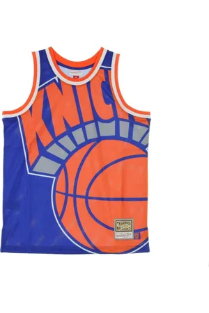 Mitchell & Ness Top, Herre, Blå, XL, Basketball top basketball