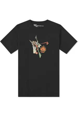 Maharishi Top, Herre, Sort, S, Bomuld, T-shirts