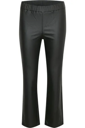 Kaffe Bukser, Dame, Sort, L, Kaada Crop Jeggins