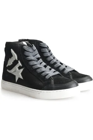 Trussardi Sko, Dame, Sort, 37 EU, Læder, Jeans sneakers