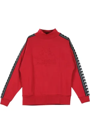 Kappa Sweathshirts & Hoodies, Herre, Rød, L, Sweatshirts