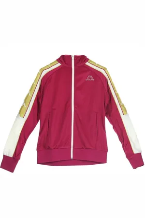 Kappa Sweathshirts & Hoodies, Dame, Lyserød, L, Zip-throughs