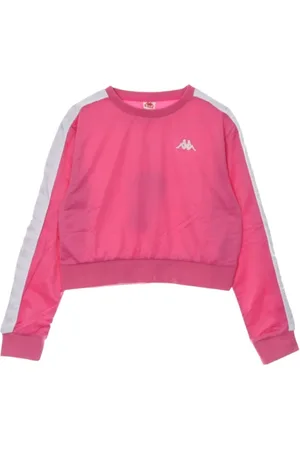 Kappa Sweathshirts & Hoodies, Dame, Lyserød, L, Sweatshirts