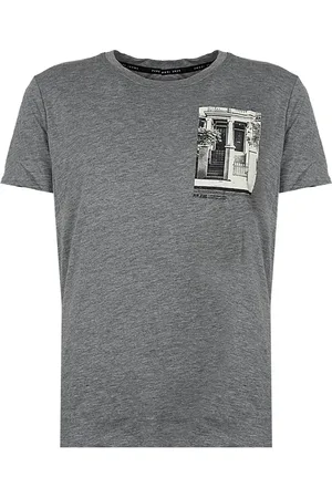 Pepe Jeans Top, Herre, Grå, S, Bomuld, T-shirts