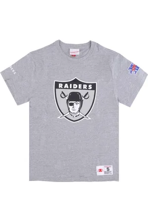 Mitchell & Ness Top, Herre, Grå, XL, T-shirts