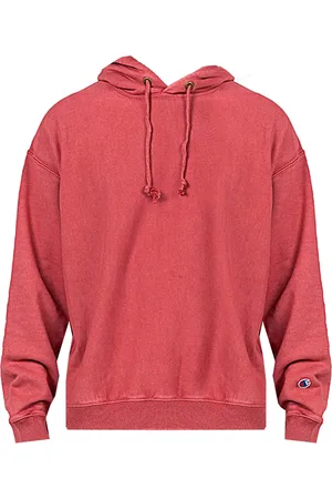 Champion Sweathshirts & Hoodies, Herre, Rød, L, Bomuld, Sweatshirts