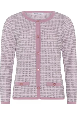 Skovhuus Strik, Dame, Lyserød, 2XL, Bomuld, Cardigans