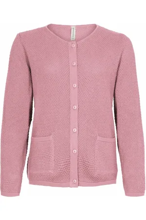 Skovhuus Strik, Dame, Lyserød, XL, Bomuld, Cardigans