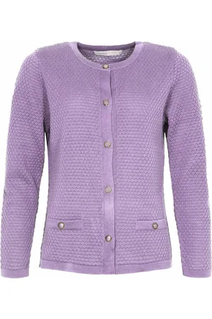 Skovhuus Strik, Dame, Lilla, XL, Bomuld, Cardigans