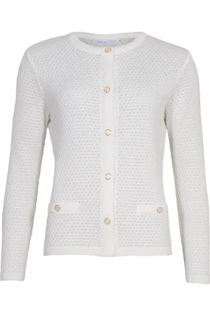 Skovhuus Strik, Dame, Hvid, M, Bomuld, Cardigans