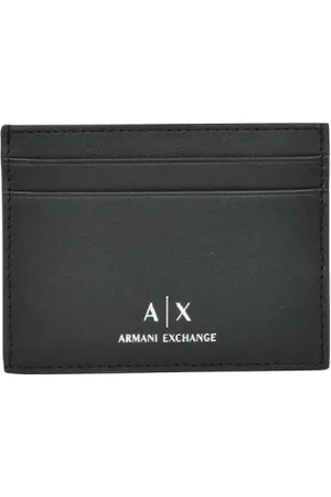 Armani Exchange Tilbehør, Herre, Sort, ONE SIZE, Uld, Card Holder 958053 Cc845