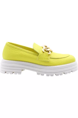 E mia Sko, Dame, Gul, 39 EU, Loafers