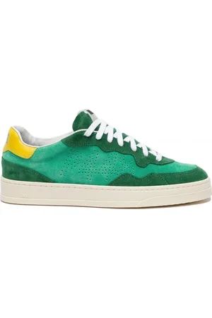 P448 Sko, Herre, Grøn, 41 EU, Suede, Sneakers