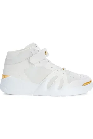 Giuseppe Zanotti Sko, Herre, Hvid, 40 EU, Læder, Sneakers